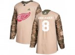 Detroit Red Wings #8 Justin Abdelkader Camo Authentic Veterans Day Stitched NHL Jersey