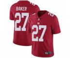New York Giants #27 Deandre Baker Red Alternate Vapor Untouchable Limited Player Football Jersey