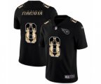 Tennessee Titans #8 Marcus Mariota Limited Black Statue of Liberty Football Jersey