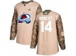 Colorado Avalanche #14 Rene Robert Camo Authentic 2017 Veterans Day Stitched NHL Jersey