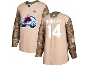 Colorado Avalanche #14 Rene Robert Camo Authentic 2017 Veterans Day Stitched NHL Jersey