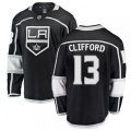 Los Angeles Kings #13 Kyle Clifford Authentic Black Home Fanatics Branded Breakaway NHL Jersey