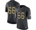 Green Bay Packers #66 Ray Nitschke Limited Black 2016 Salute to Service Football Jersey