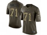 New Orleans Saints #71 Ryan Ramczyk Limited Green Salute to Service NFL Jersey