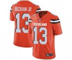 Cleveland Browns #13 Odell Beckham Jr. Orange Alternate Vapor Untouchable Limited Player Football Jersey