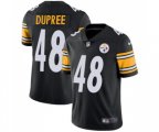 Pittsburgh Steelers #48 Bud Dupree Black Team Color Vapor Untouchable Limited Player Football Jersey
