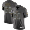 New Orleans Saints #60 Max Unger Gray Static Vapor Untouchable Limited NFL Jersey