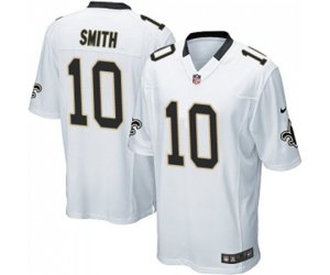 New Orleans Saints #10 Tre\'Quan Smith Game White Football Jersey