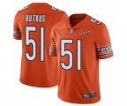 Chicago Bears #51 Dick Butkus Orange Alternate 100th Season Limited Football Jersey