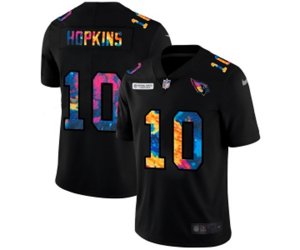 Arizona Cardinals #10 DeAndre Hopkins Multi-Color Black 2020 NFL Crucial Catch Vapor Untouchable Limited Jersey