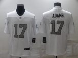 Las Vegas Raiders #17 Davante Adams White Color Rush Limited Stitched Jersey