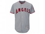 Los Angeles Angels of Anaheim Majestic Road Blank Gray Flex Base Authentic Collection Team Jersey