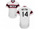 Chicago White Sox #14 Bill Melton White Flexbase Authentic Collection MLB Jersey