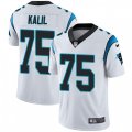 Carolina Panthers #75 Matt Kalil White Vapor Untouchable Limited Player NFL Jersey