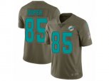 Miami Dolphins #85 Mark Duper Limited Olive 2017 Salute to Service NFL Jersey