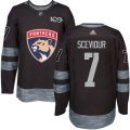 Florida Panthers #7 Colton Sceviour Premier Black 1917-2017 100th Anniversary NHL Jersey
