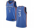 Oklahoma City Thunder #3 Chris Paul Swingman Royal Blue Basketball Jersey - Icon Edition