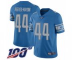 Detroit Lions #44 Jalen Reeves-Maybin Blue Team Color Vapor Untouchable Limited Player 100th Season Football Jersey