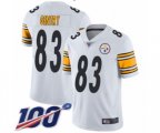 Pittsburgh Steelers #83 Zach Gentry White Vapor Untouchable Limited Player 100th Season Football Jersey