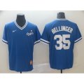 Nike Los Angeles Dodgers #35 Cody Bellinger Blue Throwback Jersey