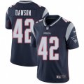 New England Patriots #42 Duke Dawson Navy Blue Team Color Vapor Untouchable Limited Player NFL Jersey