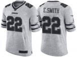 Dallas Cowboys #22 Emmitt Smith 2016 Gridiron Gray II NFL Limited Jersey