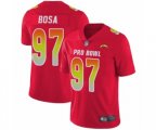 Los Angeles Chargers #97 Joey Bosa Limited Red 2018 Pro Bowl Football Jersey