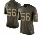 Indianapolis Colts #56 Quenton Nelson Limited Green Salute to Service Football Jersey