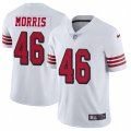 San Francisco 49ers #46 Alfred Morris Limited White Rush Vapor Untouchable NFL Jersey
