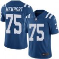 Indianapolis Colts #75 Jack Mewhort Limited Royal Blue Rush Vapor Untouchable NFL Jersey