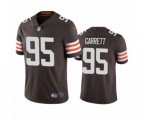 Cleveland Browns #95 Myles Garrett Brown 2020 Vapor Limited Jersey