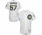 Chicago Cubs James Norwood Authentic White 2016 Memorial Day Fashion Flex Base Baseball Player Jersey