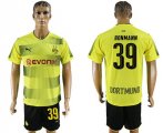 2017-18 Dortmund 39 BONMANN Home Soccer Jersey