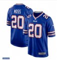 Buffalo Bills #20 Zack Moss Nike Royal Vapor Limited Jersey