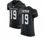 New York Jets #19 Trevor Siemian Black Alternate Vapor Untouchable Elite Player Football Jersey