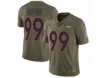 Denver Broncos #99 Adam Gotsis Limited Olive 2017 Salute to Service NFL Jersey