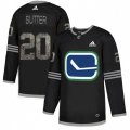 Vancouver Canucks #20 Brandon Sutter Black 1 Authentic Classic Stitched NHL Jerseyy