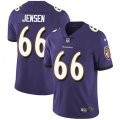 Baltimore Ravens #66 Ryan Jensen Purple Team Color Vapor Untouchable Limited Player NFL Jersey