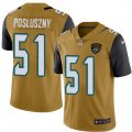 Jacksonville Jaguars #51 Paul Posluszny Limited Gold Rush Vapor Untouchable NFL Jersey