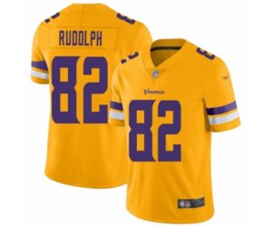 Minnesota Vikings #82 Kyle Rudolph Limited Gold Inverted Legend Football Jersey