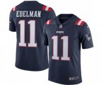 New England Patriots #11 Julian Edelman Limited Navy Blue Rush Vapor Untouchable Football Jersey