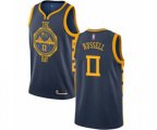 Golden State Warriors #0 D'Angelo Russell Swingman Navy Blue Basketball Jersey - City Edition