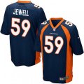Denver Broncos #59 Josey Jewell Game Navy Blue Alternate NFL Jersey