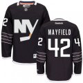 New York Islanders #42 Scott Mayfield Premier Black Third NHL Jersey
