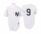 1961 New York Yankees #9 Roger Maris Authentic White Throwback Baseball Jersey