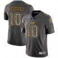 Pittsburgh Steelers #10 Ryan Switzer Gray Static Vapor Untouchable Limited NFL Jersey
