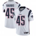 New England Patriots #45 David Harris White Vapor Untouchable Limited Player NFL Jersey