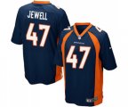 Denver Broncos #47 Josey Jewell Game Navy Blue Alternate Football Jersey