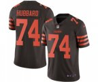 Cleveland Browns #74 Chris Hubbard Limited Brown Rush Vapor Untouchable Football Jersey