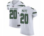 New York Jets #20 Marcus Maye White Vapor Untouchable Elite Player Football Jersey